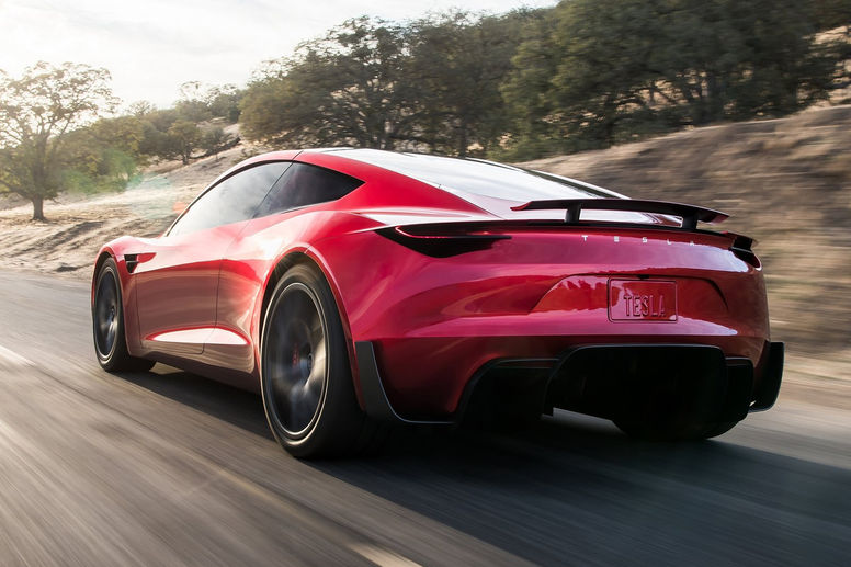 Tesla Roadster : les performances détonnantes du pack SpaceX 