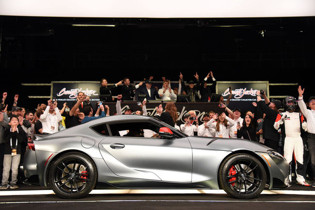 La première Toyota Supra MkV est assemblée