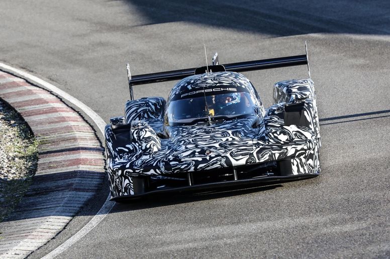 Un bloc V8 biturbo pour le prototype Porsche LMDh