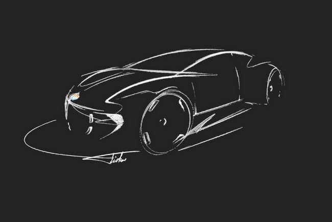 Un teaser pour la nouvelle berline électrique de Fisker