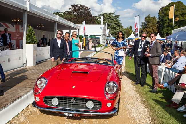 Un one-off Alfa Romeo primé à Salon Privé