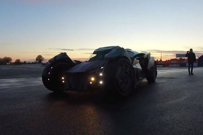 Une Batmobile sur le Gumball 3000