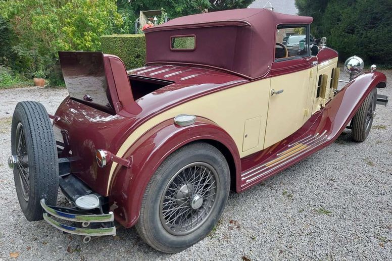Une Delage Cabriolet ex-Louis Blériot aux enchères ce week end