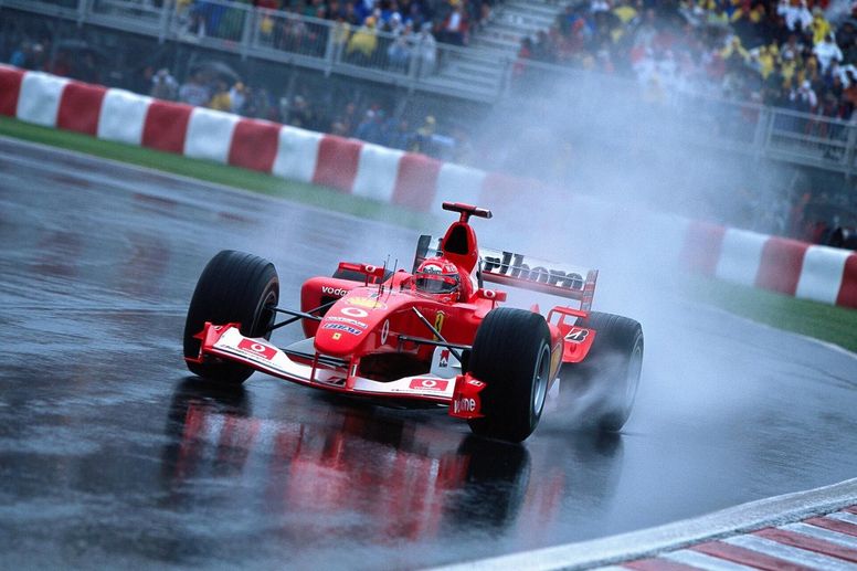 Une Ferrari F2003-GA ex-Schumacher vendue pour un prix record