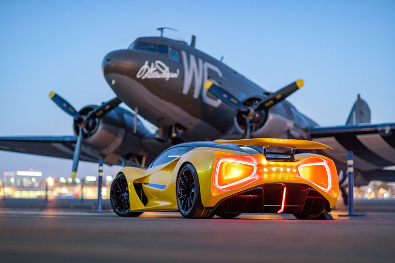 Une Lotus Evija spéciale présentée à Monterey