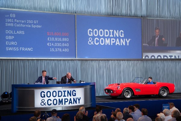 Vente record pour Gooding and Company à Amelia Island