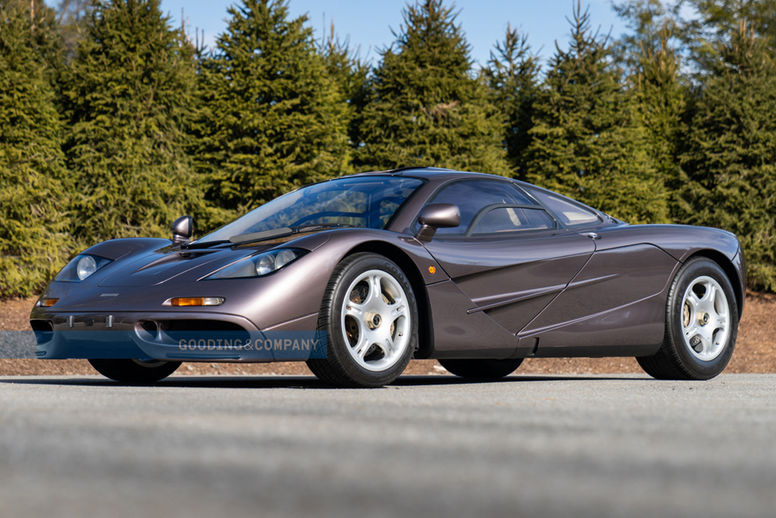 Vente record pour une McLaren F1 chez Gooding & Company