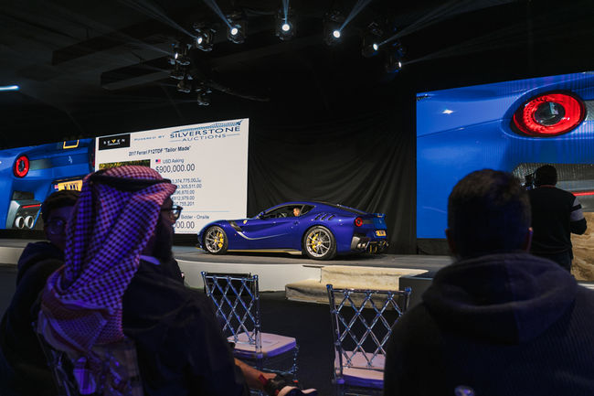 Vente record pour Silverstone Auctions à Riyad