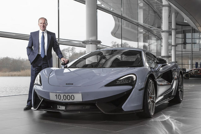 Record de ventes pour McLaren en 2016