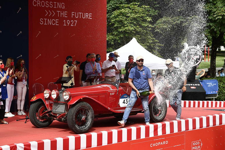 Victoire Alfa Romeo aux Mille Miglia 2021