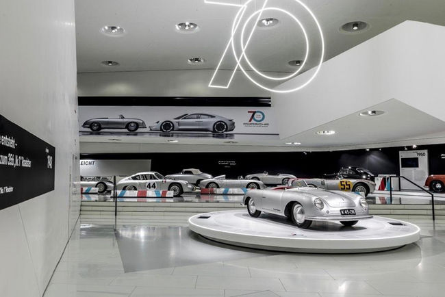 Visite virtuelle du Porsche Museum de Stuttgart