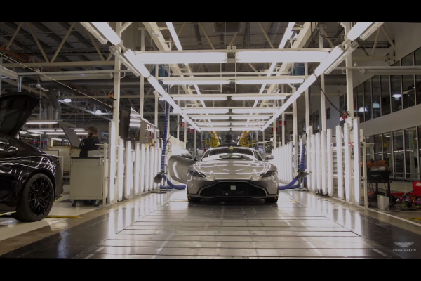 Visitez les installations d'Aston Martin à Gaydon