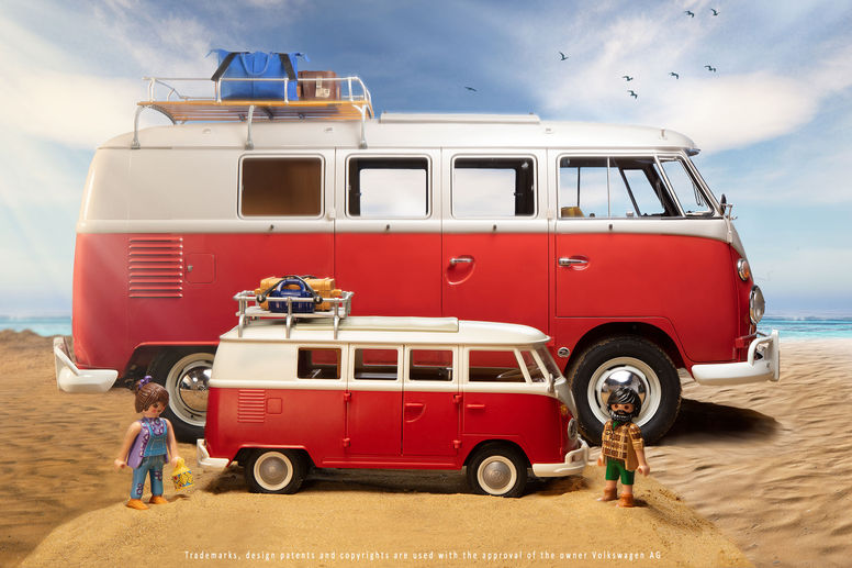 Le VW Combi désormais disponible chez Playmobil 