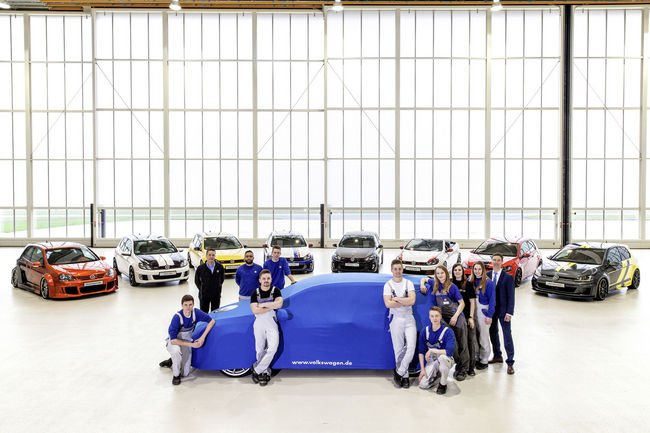 Wörthersee : la surprise des apprentis de VW