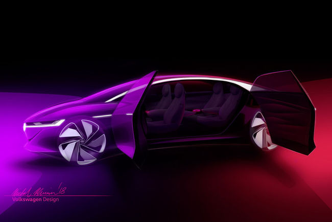 Genève : le concept I.D.VIZZION au programme de VW