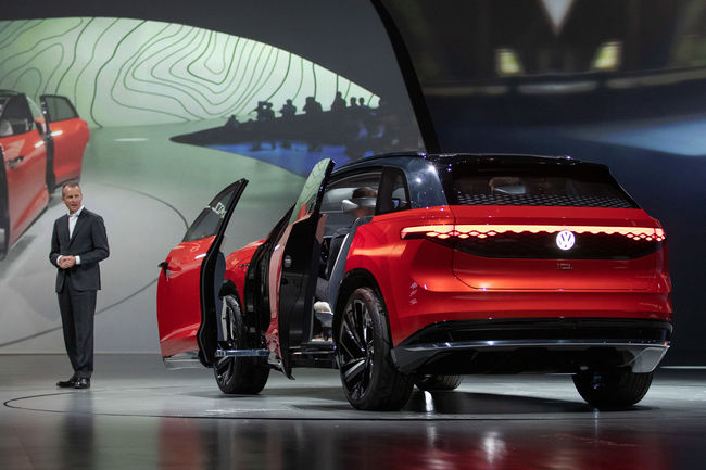 Shanghai : concept Volkswagen ID. ROOMZZ