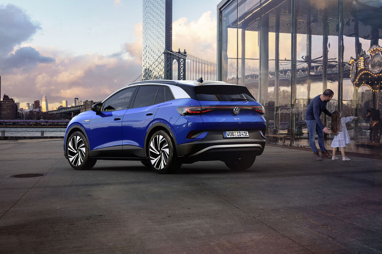 Volkswagen ID.4 : le SUV compact 100 % électrique de VW