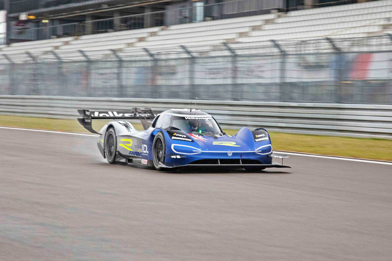 Nico Rosberg a testé le prototype VW ID.R