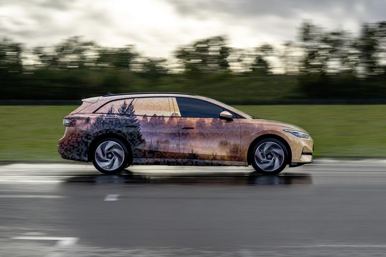 Première images du futur break Volkswagen ID.7 Tourer