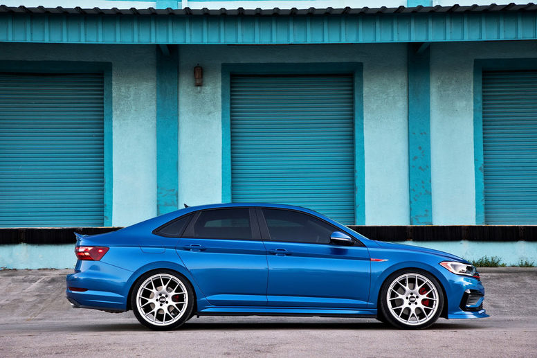 Concept VW Jetta GLI Blue Lagoon 