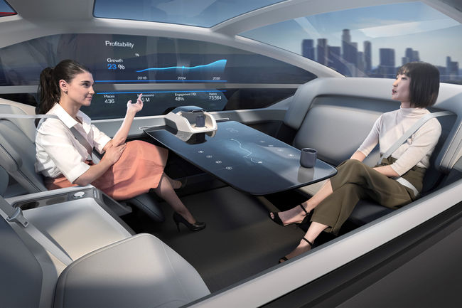 Concept autonome 360c de Volvo Cars : oubliez l'avion