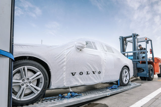 Les premières Volvo S90 arrivent de Chine