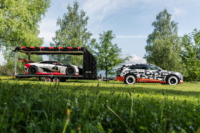 Show électrique pour Audi au Wörthersee 2018