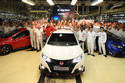 Honda Civic Type R : production lancée