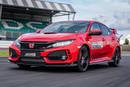 La Honda Civic Type R en action à Silverstone