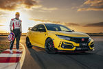 Tony D'Alberto et la Honda Civic Type R Limited Edition du record