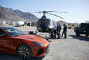 Michelle Rodriguez teste la Jaguar F-Type SVR