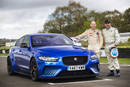 La Jaguar XE SV Project 8 en piste