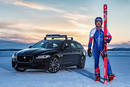 Graham Bell et la Jaguar XF Sportbrake du record