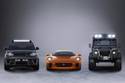 Range Rover Sport SVR, Jaguar C-X75 et Defender Big Foot