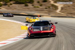 Rassemblement Pagani à Laguna Seca durant la Monterey Car Week 2021