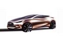 L'Infiniti Q30 Concept à Francfort