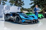 Stephan Winkelmann et la Bugatti Bolide