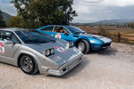 Lamborghini Countach 25th Anniversary 1990 et Jarama GTS 1973