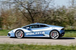 La Police italienne transfert un rein en urgence en Lamborghini Huracan