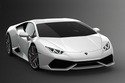 La Lamborghini Huracan en action