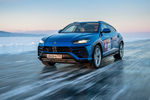 Record de vitesse sur glace pour le Lamborghini Urus