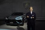 Stephan Winkelmann et le one-off Lamborghini Urus Miami
