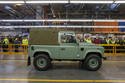 Clap de fin pour le Land Rover Defender