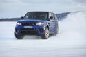 Range Rover Sport SVR on ice