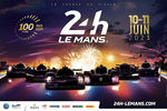 Affiche des 24 Heures du Mans 2023