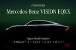 Le concept Mercedes-Benz Vision EQXX attendu le 3 janvier