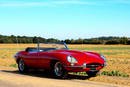 Jaguar Type E 3.8 litres cabriolet 1961 - Crédit photo : Leclere