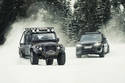 Les Range Rover Sport SVR et Land Rover Defender de 
