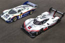 Porsche 919 Hybrid Evo et Porsche 956 C 