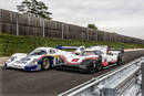 Porsche 919 Hybrid Evo et Porsche 956 C 